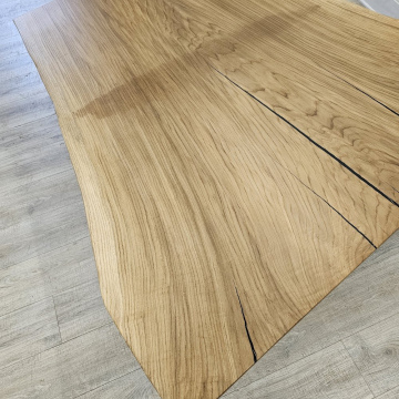 European White Oak Slab Coffee Table